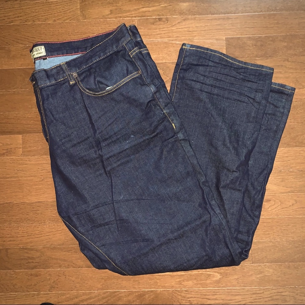 LRG Dark Denim Straight Jeans 44